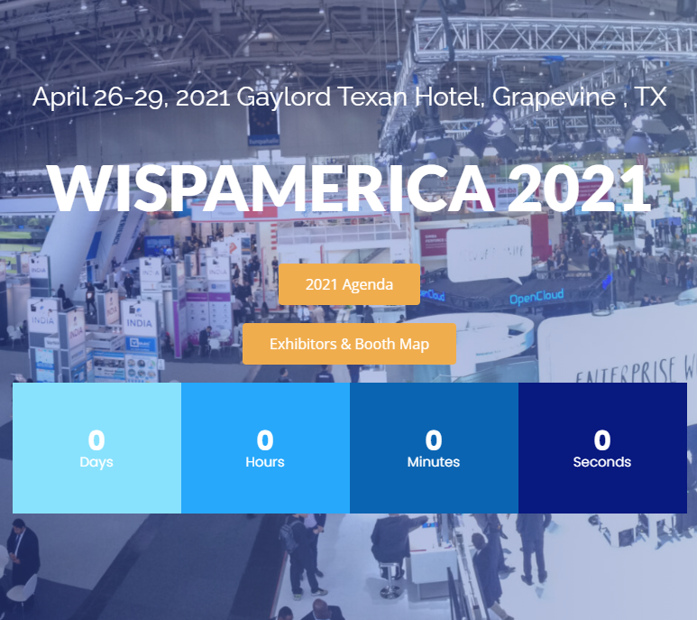 Meet BTI Wireless at WISPAMERICA 2021 Event!